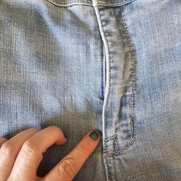 Seven7 Jeans Size 24‎ Stars and Seven Back Pocket Straight Leg High Rise - Picture 10 of 17